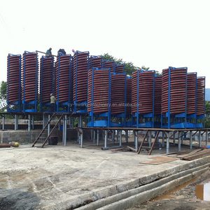 Afrikanische Tantal Niob Erz verarbeitung anlage LL1200 Spiral rutsche 20 Klingen Spiral rutsche zu verkaufen - Product Image 2