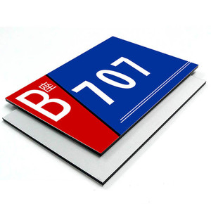 Stampa digitale UV segno di bordo personalizzato progettato foto stampa di alluminio pannello composito su ACM per la decorazione della parete - Product Image 2