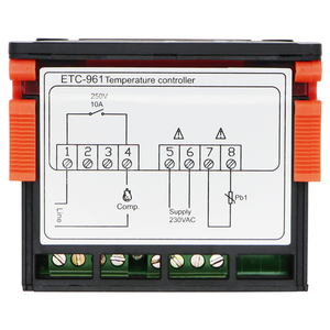 ETC-961 digitaler Thermostat Kühlschrank Gefrier schrank Temperatur regler - Product Image 6