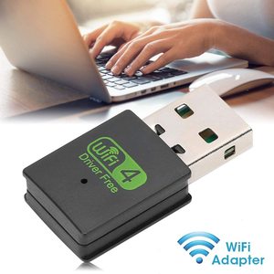 迷你Wifi适配器小型免费驱动无线USB网卡Wi-Fi加密狗以太网无线网卡Wi-Fi适配器 - Product Image 3