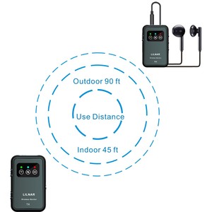 ERZHEN UHF profesyonel kablosuz sistem izleme kulak ses kartı mikser sahne performansı canlı müzik izleme - Product Image 4