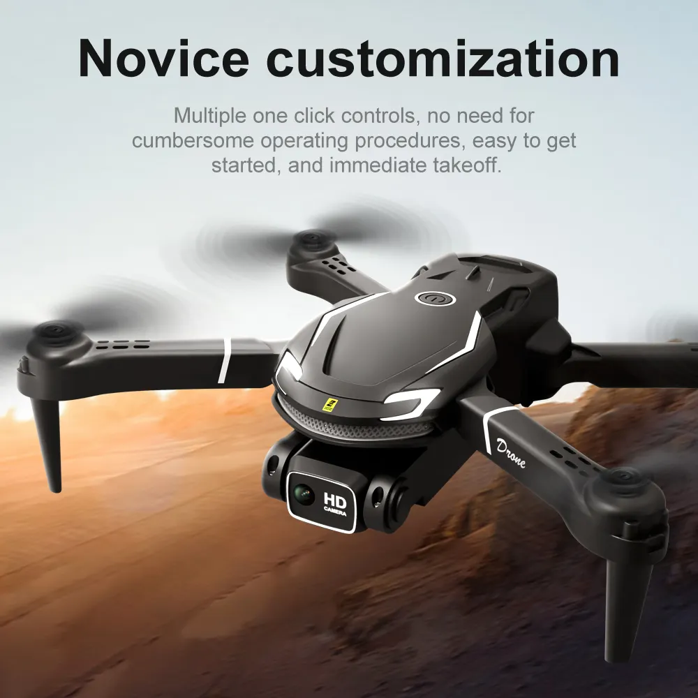 Yeni 4K HD çift lens profesyonel fotoğraf Drone 3D Flip bir anahtar kalkış/iniş akıllı gezinip Mini RC Drone