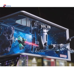 จอแสดงผล LED กลางแจ้ง P8 P5 P6สำหรับติดผนังวิดีโอสีเต็มรูปแบบสำหรับอาคารอาคารห้างสรรพสินค้า - Product Image 4