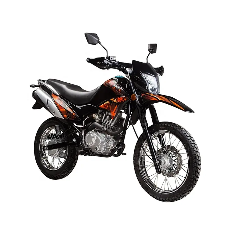 Popolare moto professionale ad alte prestazioni motore a benzina 4 tempi durevole Dirt Bike 200GY-11 200cc moto fuoristrada