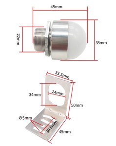 Taidacent RS485 0-5V 0-10V 4-20mA ortam ışığı aydınlatma sensörü güneş ışığı yoğunluğu verici tarım ışık Lux sensörü - Product Image 3