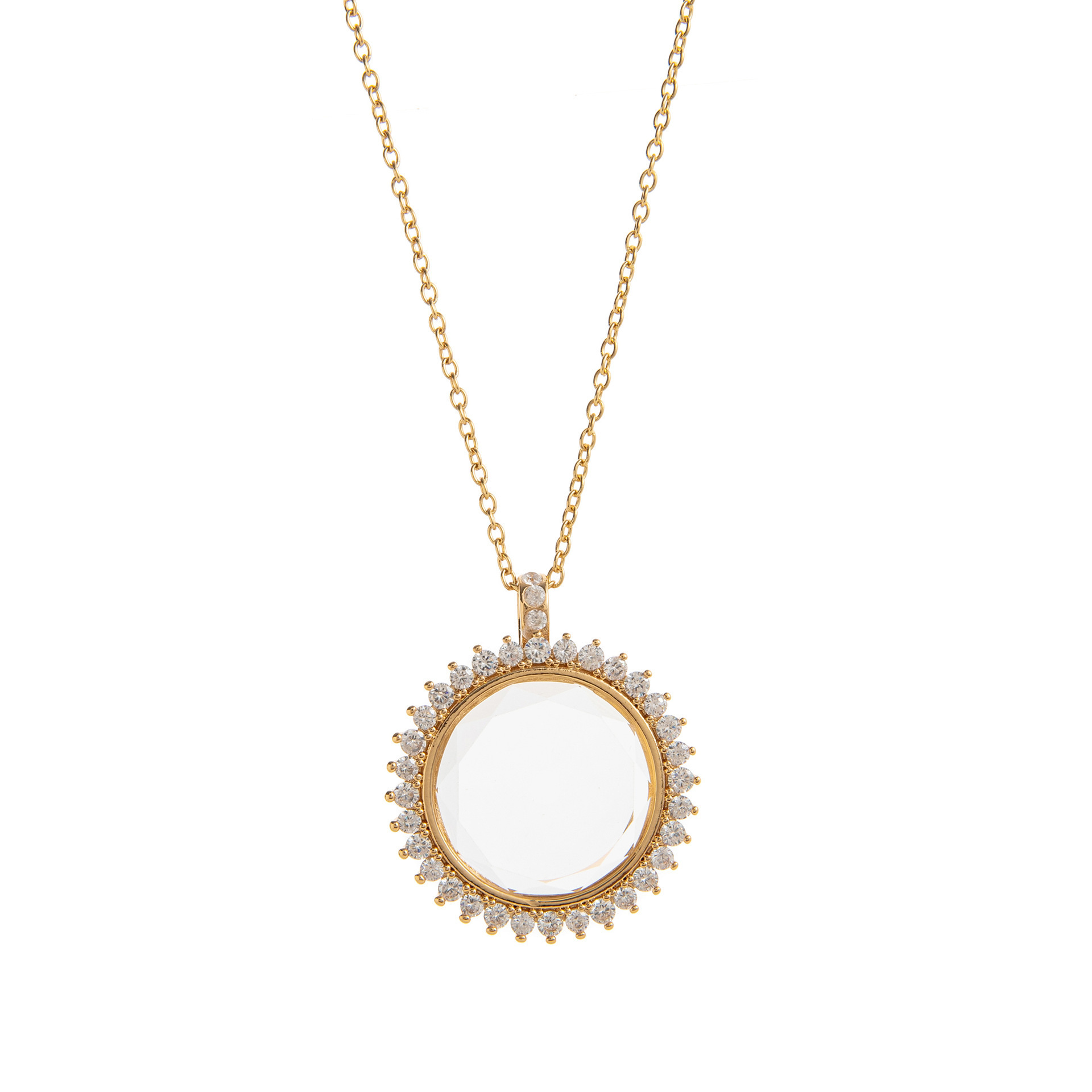 collana di sole in oro