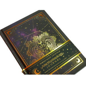 Cuadernos de tapa dura OEM personalizable hoja de oro Bordes de oro impresión hermoso cuaderno diario composición cuaderno - Product Image 6