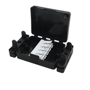 Plastic Junction <strong>Box</strong> Electronic Enclosure <strong>Box</strong> with Cable Connector for 5 Pole Connector JS-528 - Product Image 3