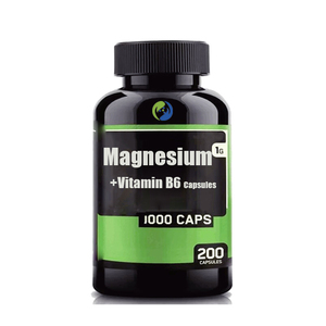 OEM Halal Magnesium Glycinate 120 Tablets 500mg Zinc Magnesium Vitamin <strong>B6</strong> <strong>Capsules</strong> - Product Image 1