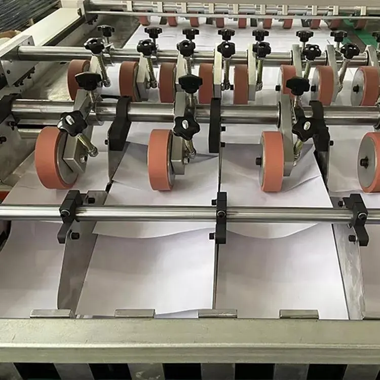 Round Corner Paper Cutting Machine Paper A4 Cutting Slitting Rewinding Machine