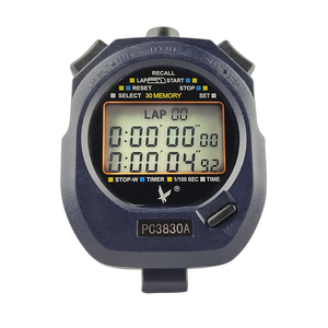 Salto fabbrica professionale Display LCD elettronico cronografo PC3830A con conto alla rovescia cronometro - Product Image 1