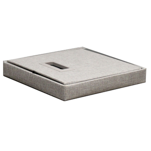 מודרני אחסון מתקפל קוטוומן בד דקורטיבי מתקפל קופסאות אחסון בגדים וצעצועים - Product Image 4