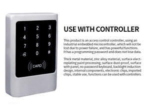Lettori di schede di controllo accessi lettore di serrature del sistema di porta della carta d'identità controllo accessi domestici - Product Image 4