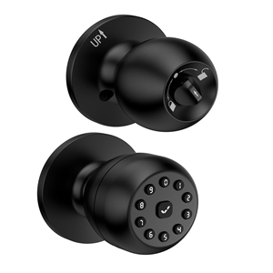 Código de teclado digital electrónico Cerradura de bola de huella digital inteligente Cerrojo DE SEGURIDAD Ble Tuya App Perilla Cerradura de puerta - Product Image 2