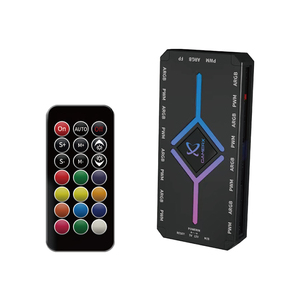 Low Price OEM&amp;RETAIL ARGB <strong>Controller</strong> Wireless Remote Control 5v3 Pin Light Synchronous PWM 4pin Desktop <strong>Computer</strong> Chassis Fan Hub - Product Image 2
