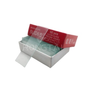 מגלשות מיקרוסקופ סרטן rongtai מיקרוסקופ זכוכית מרופדת עם קצה צפור סין מיקרוסקופ - Product Image 1