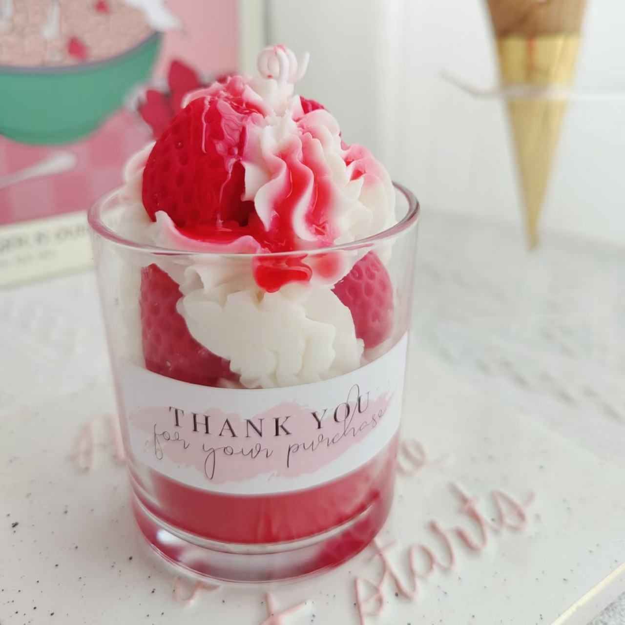 Crème Fraises 400g