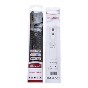 New Original RC902V FMRK <strong>Remote</strong> Control for TCL QLED Voice TV <strong>Remote</strong> Control Boxes with Voice Button