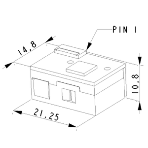 OEM Embedded 1D COMS <strong>Barcode</strong> Scanner <strong>Module</strong> with RS232/USB Interface - Product Image 2