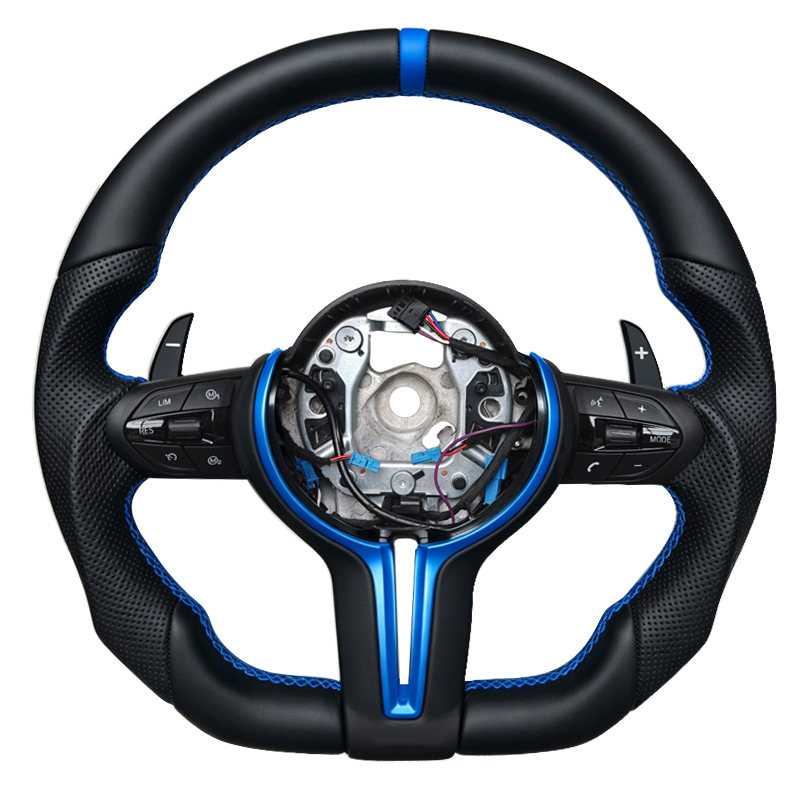 Blue+Leather Frame+Paddle