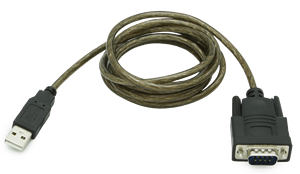 带PL2303RA芯片组的USB至RS232 USB串行适配器，适用于Windows 11的USB 2.0至公DB9串行电缆