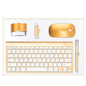 Клавиатура 2025 бестселлеров с мышью и USB-накопителем с ручкой и зарядным банком для рекламных товаров для бизнеса - Product Image 3