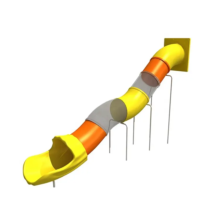 Fabbrica fornito di nuoto piscina di plastica utilizzato commerciale scivolo a tubo