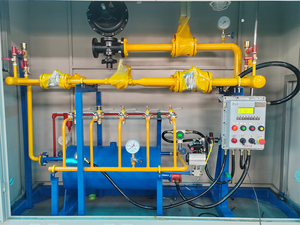 Nhà Máy Chuyên Nghiệp Áp Lực Giảm Van Đo Trạm Áp Suất Khí Điều Chỉnh Cng Điều Chỉnh Với Đồng Hồ Đo Lưu Lượng - Product Image 5