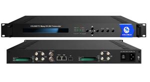 High Quality Audio Video <strong>Transcoder</strong> 6 DVB-S2/DVB-T/ISDB-T/DVB-C/ATSC <strong>Mpeg4</strong> <strong>Mpeg2</strong> H.264 ASI IP <strong>Transcoder</strong> COL5081T