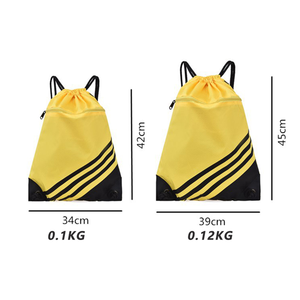 <strong>Low</strong> <strong>Moq</strong> Custom logo Waterproof Drawstring Backpack Polyester Sports Storage Drawstring <strong>Bag</strong> with Handle - Product Image 2
