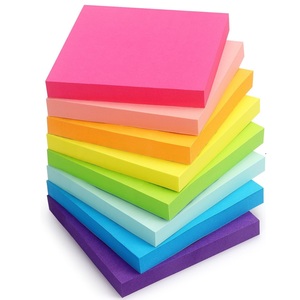 Notas adhesivas 3x3, almohadillas autoadhesivas, regalos promocionales impresos, Bloc de notas personalizado estacionario, fácil de publicar para el hogar, la Oficina, el cuaderno - Product Image 1
