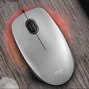 オリジナル100% LogitechM111ワイヤードミュートマウス1000DPI3ボトムスゲーミングマウスカーソルコントロールプラグアンドプレイマルチシステム - Product Image 4