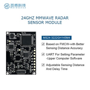 24g Millimeter wellen radar modul IT2R Objekte Bewegungs verfolgung FMCW Entfernungs messung Menschlicher Präsenz sensor Radar bewegungs sensor - Product Image 2