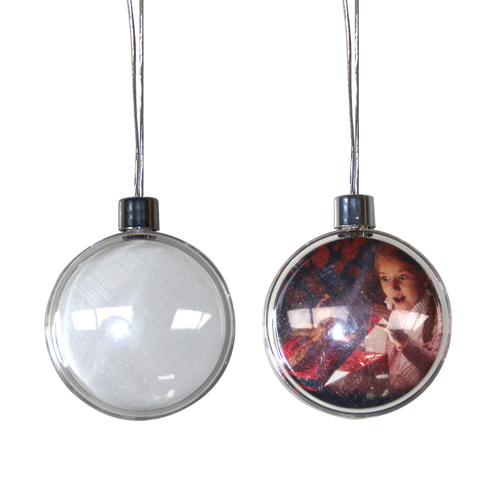rond transparent de 80 mm