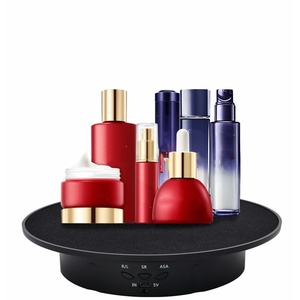 360 Degree Rotating <strong>Display</strong> Stand 3 Speed Electric Motorized Turntable Mini Rotating Mirror Jewelry <strong>Display</strong> <strong>Table</strong> - Product Image 2