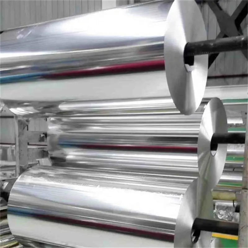 Fabricante de aluminio rollo de aluminio 1100/1145/1050/1060/1235/3003/5052/5A02/8006/8011/8079 de grado de alimentos de papel de aluminio para el paquete
