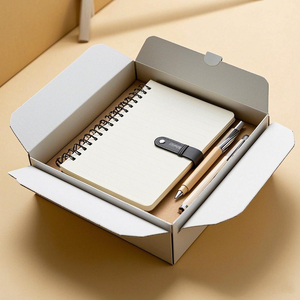 Cuaderno de cuero con forro A5 personalizado y juego de bolígrafos, caja de regalo, diario recargable, diario de tapa dura, diario de viajes de negocios, escritura personal