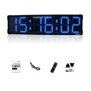 YIZHI GO6T-8B blaue Ziffern mit digitalem Countdown 24/12 Stunden Timing Clock für Marathon Race Outdoor Sports Stoppuhr Timer - Product Image 3
