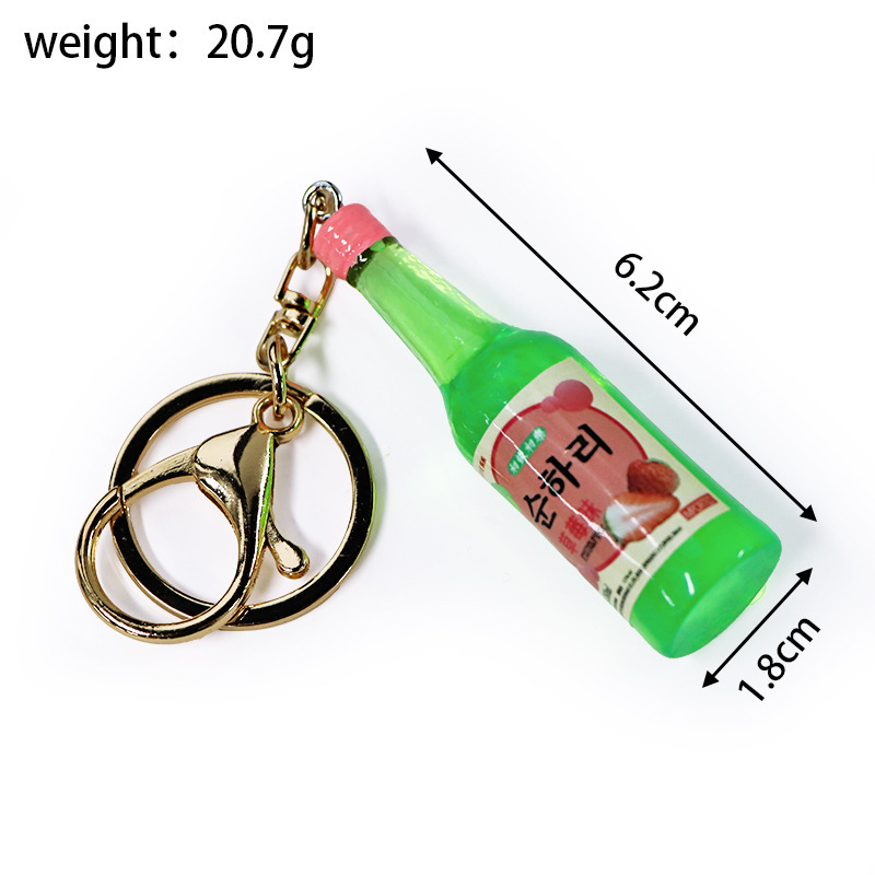Soju coréen saveur fraise - bouchon doré