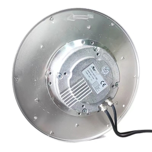 310 Aluminium Laufrad Ec Stecker Lüfter Rückwärts Radial ventilator Belüftung Industrie ventilator mit 0-10V/PWM modBUS 485 Drehzahl regelung