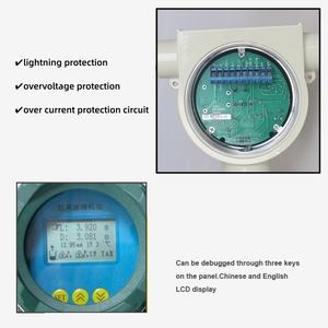 Macsensor a lungo raggio Non a contatto Rs232 Rs485 4 20ma analogico a prova di esplosione ad ultrasuoni livello sonoro sensore di carburante - Product Image 5