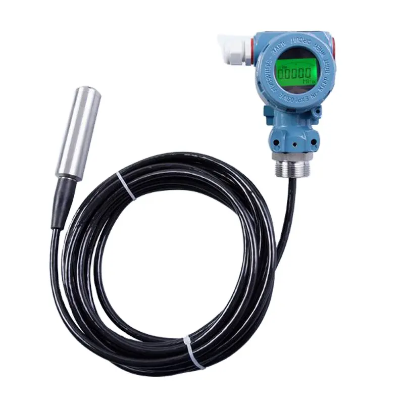 Sensor de nível líquido submersível 4-20ma rs485 sensor de nível de água para tanque de água