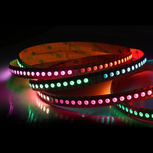 APA102 SK9822 встроенные 144 светодиоды/м RGB Светодиодная лента с адресуемым светом 5 В 5050 RGB SMD светодиодные гибкие полосы - Product Image 3
