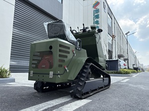 Giá rẻ CE/EPA New nhỏ nhỏ nhỏ vườn loader theo dõi mini Skid chỉ đạo Bộ nạp với xô đào hầm ROTARY cày - Product Image 3