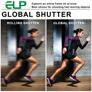 ELP 120 Degree Wide Angle NO Distortion HD1200P High Frame 90FPS Color Shutter Global Mini USB <strong>Camera</strong> Module Webcam - Product Image 2