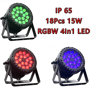 Aopu ไฟพาร์ LED 4In1 LED 15W 18ชิ้น, ไฟพาร์ไลท์สำหรับเวทีกันน้ำระดับพาร์ไลท์กลางแจ้ง IP 65 LED RGBW จากจีน - Product Image 2