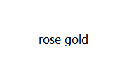 Oro rosa