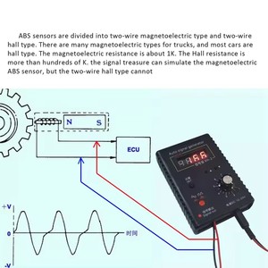 XH-2A Sensor Simulations kasten Signal generator Analog Stoppuhr Kfz-Reparatur werkzeuge - Product Image 4