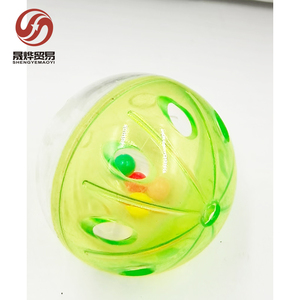 Chống Xước Pet Nhựa Âm Thanh Bóng Đồ Chơi Rỗng Đầy Màu Sắc Bóng Đồ Chơi Với Chuông Cho Mèo Giải Trí Tương Tác - Product Image 4