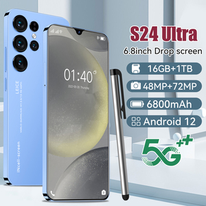 Çift SIM Unlocked S23 S24 Ultra akıllı telefon kalem çoklu dil kullanılan oyun özellikleri abd versiyonu ekran - Product Image 2
